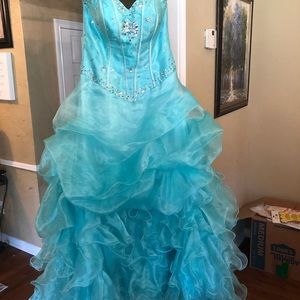 Tiffany Blue Quinceanera /Prom Gown